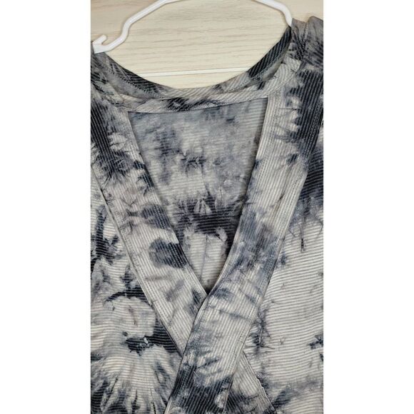 Lazy Sunday Anthropology Black Tie Die Tee Small - Picture 3 of 5